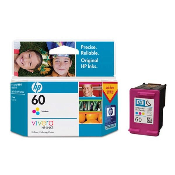 HP 60 INK CARTRIDGE COLOUR