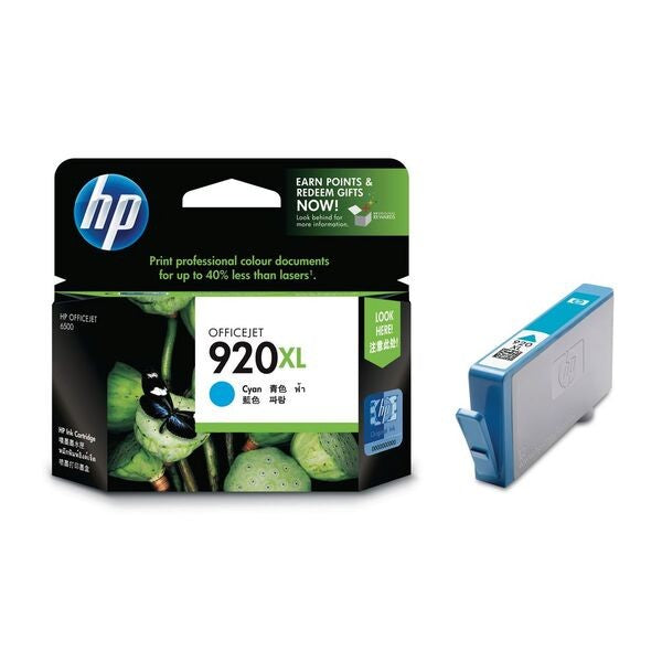 HP 920 XL INK CARTRIDGE CYAN