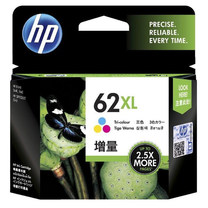 HP 62 XL INK CARTRIDGE COLOUR