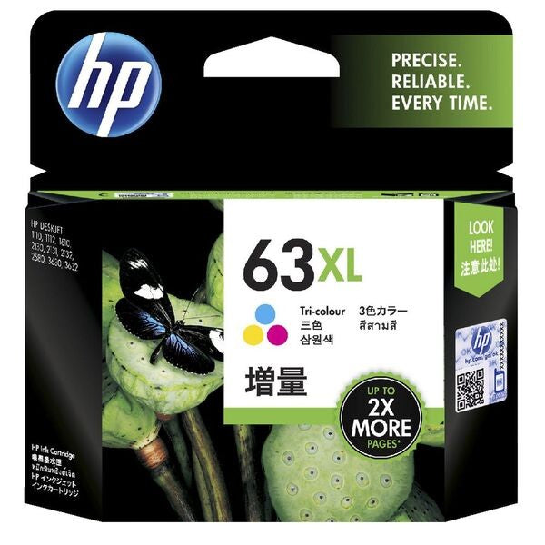 HP 63XL INK CARTRIDGE COLOUR