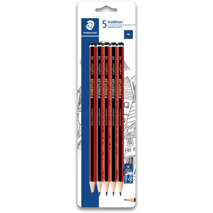 PENCILS STAEDTLER TRAD HB PACK 5