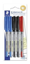 PEN STAEDTLER 430 MEDIUM PACKET 5