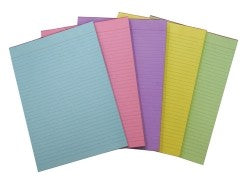 OFFICE PADS A4 BANK RULED YELLOW