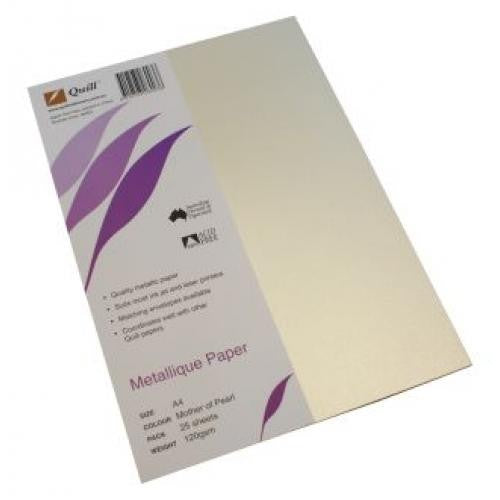 COPY PAPER A4 METALLIQUE 25'S MOTHER OF PEARL