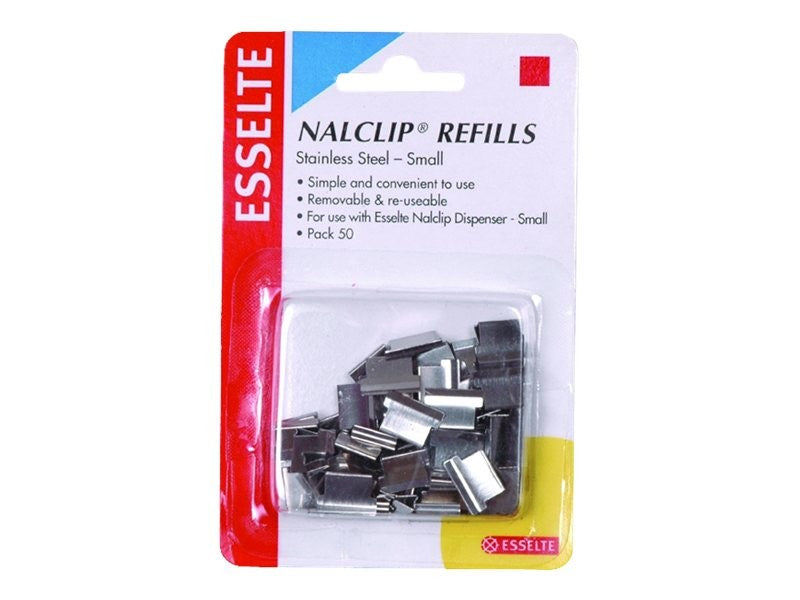 NALCLIP REFILLS SS SMALL