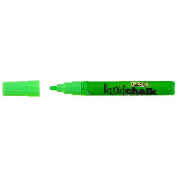 MARKER LIQUID CHALK TEXTA 8G BULLET TIP GREEN