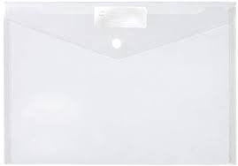 DOCUMENT WALLET A4 MARBIG CLEAR