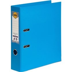 LEVER ARCH FILE MARBIG A4 PE SKY BLUE