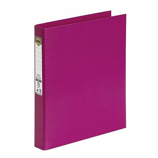 BINDER MARBIG A4 PE 2 D-RING 25MM PINK