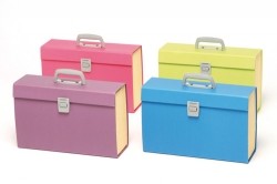 CARRY FILE F/C MARBIG A-Z ASSORTED COLOURS