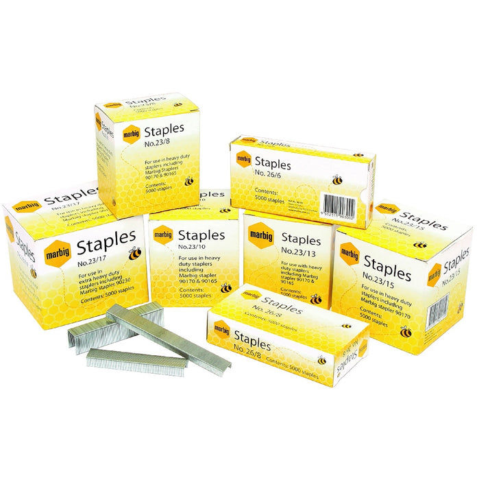 STAPLES MARBIG 26/6 5000'S