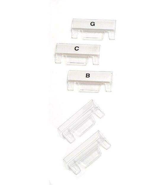 INDEX TABS TWINLOCK CRYSTALTABS CLEAR BOX