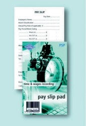 ZIONS PAY SLIP PAD