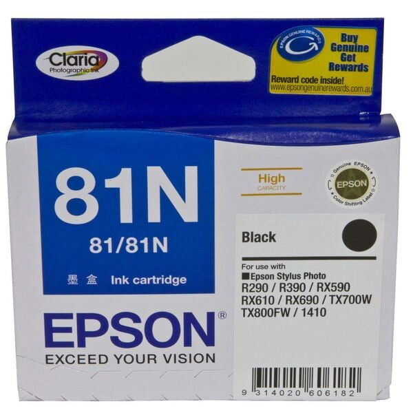 EPSON 81N INK CARTRIDGE BLACK