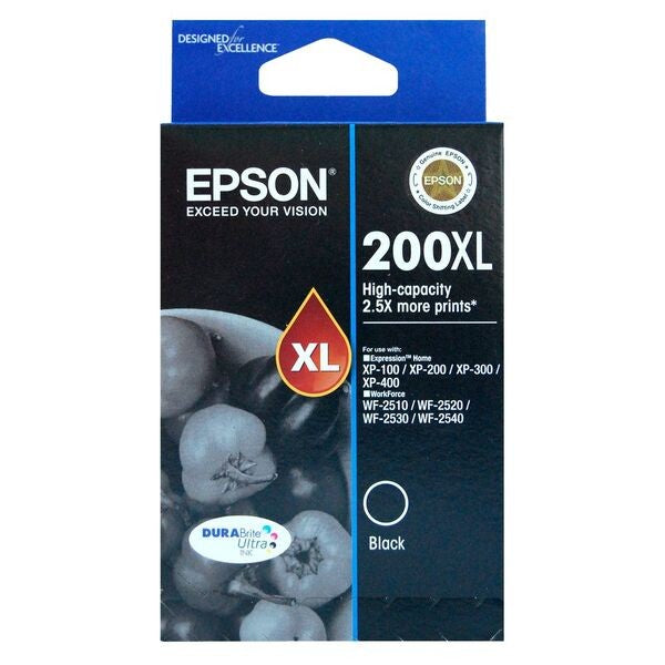 EPSON 200 XL INK CARTRIDGE BLACK