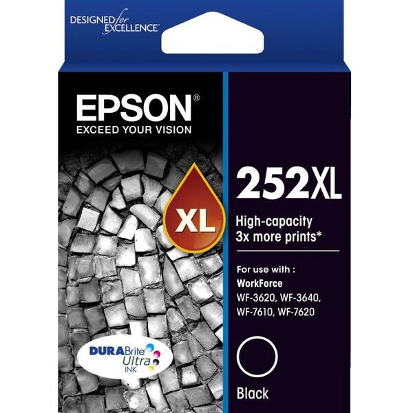 EPSON 252XL INK CARTRIDGE BLACK