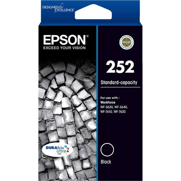 EPSON 252 INK CARTRIDGE BLACK