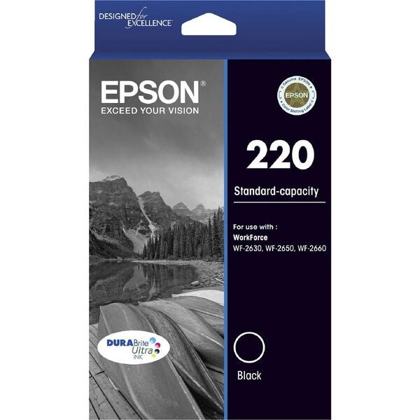 EPSON 220 INK CARTRIDGE BLACK