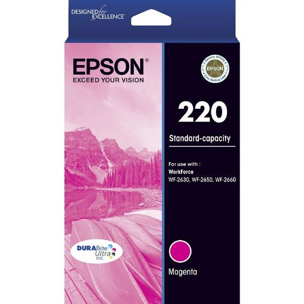 EPSON 220 INK CARTRIDGE MAGENTA