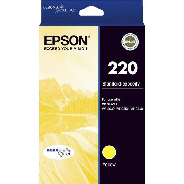 EPSON 220 INK CARTRIDGE YELLOW