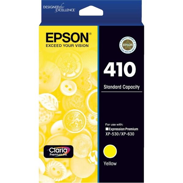 EPSON 410 INK CARTRIDGE YELLOW