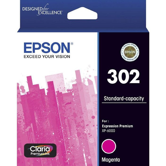 EPSON 302 INK CARTRIDGE MAGENTA