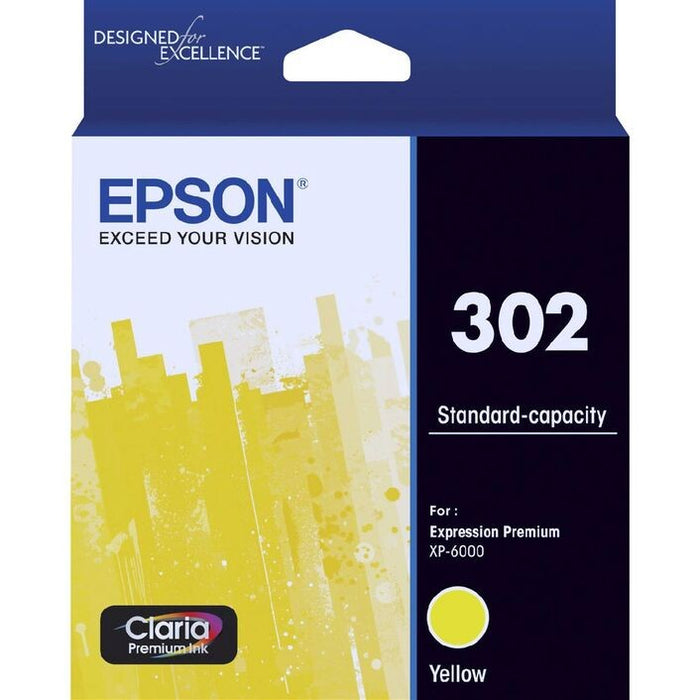 EPSON 302 INK CARTRIDGE YELLOW