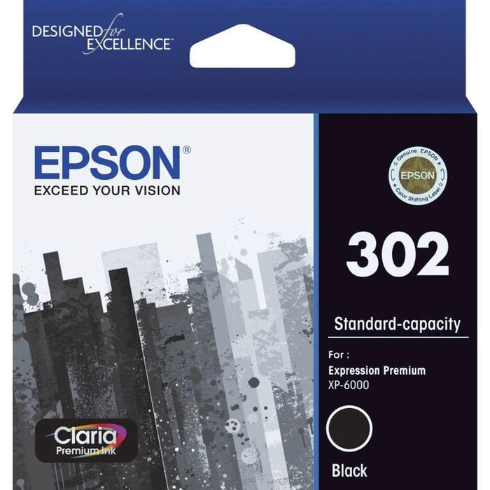 EPSON 302 INK CARTRIDGE BLACK