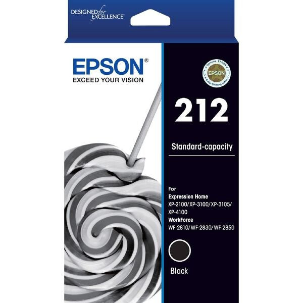 EPSON 212 INK CARTRIDGE BLACK