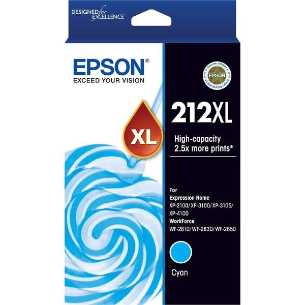 EPSON 212 XL INK CARTRIDGE CYAN