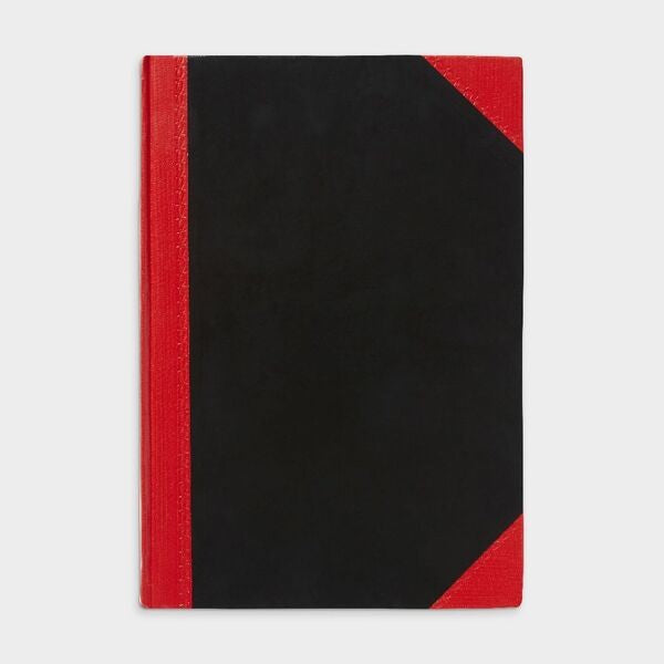 NOTEBOOK A4 BLACK & RED 100 LEAF