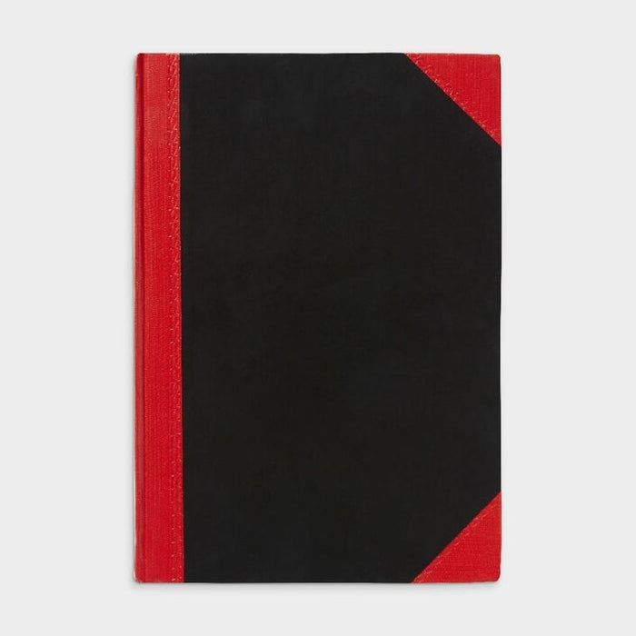 NOTE BOOK A4 RULED HARDCOVER BLACK & RED 200 LEAF