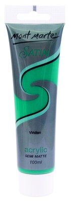 MM Satin Acrylic 100ml - Viridian