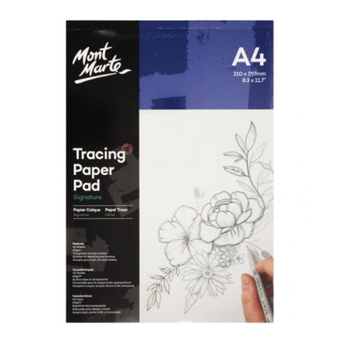 MM TRACING PAPER PAD 60GSM 40 SHEETS A4