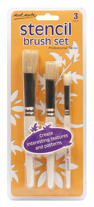 STENCIL BRUSH SET