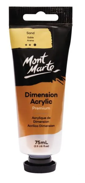 MM DIMENSION ACRYLIC 75ML SAND