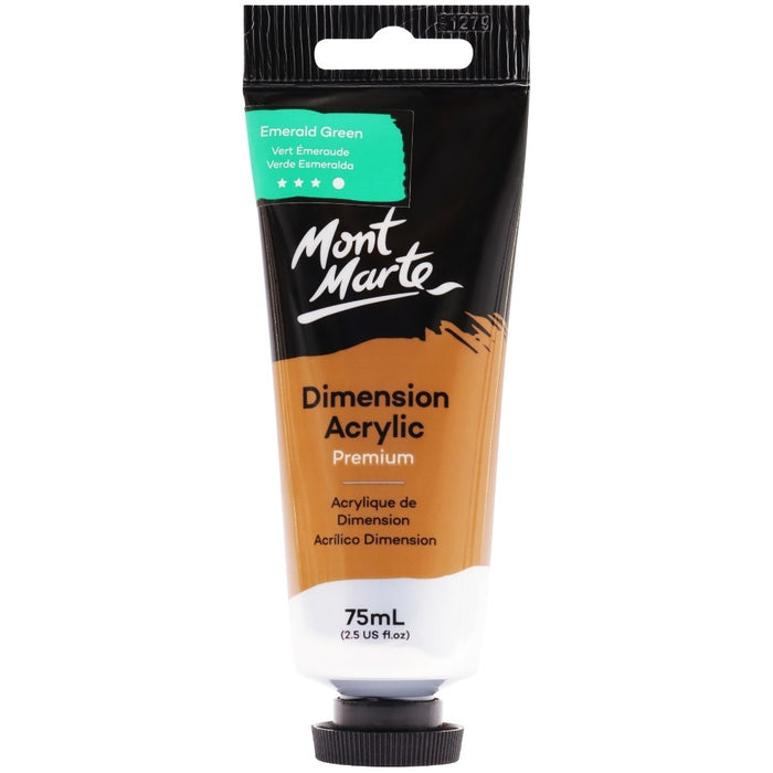 MM DIMENSION ACRYLIC 75ML EMERALD GREEN