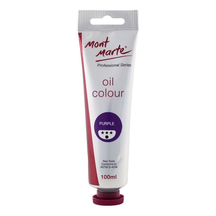 MM OIL PAINT 100ML- PURPLE