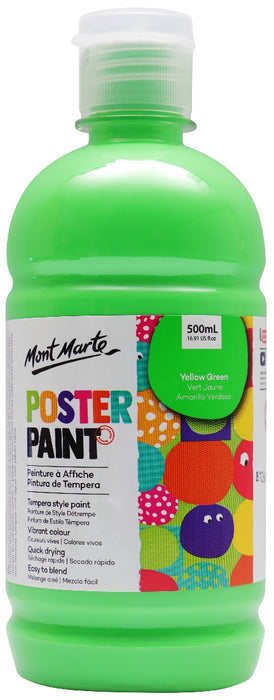 MM Poster Paint 500ml - Yellow Green