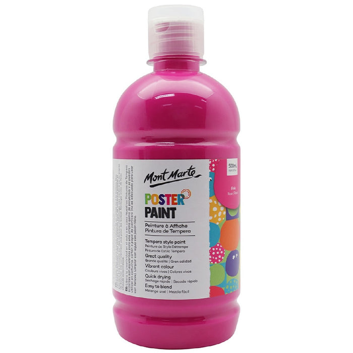 MM POSTER PAINT 500ML MAGENTA