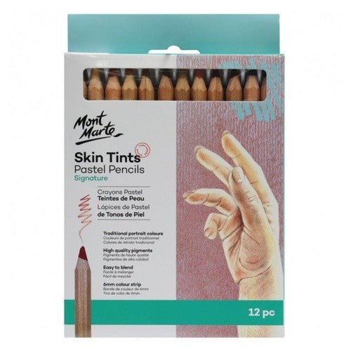 MM SKIN TINTS PASTEL PENCILS 12PC