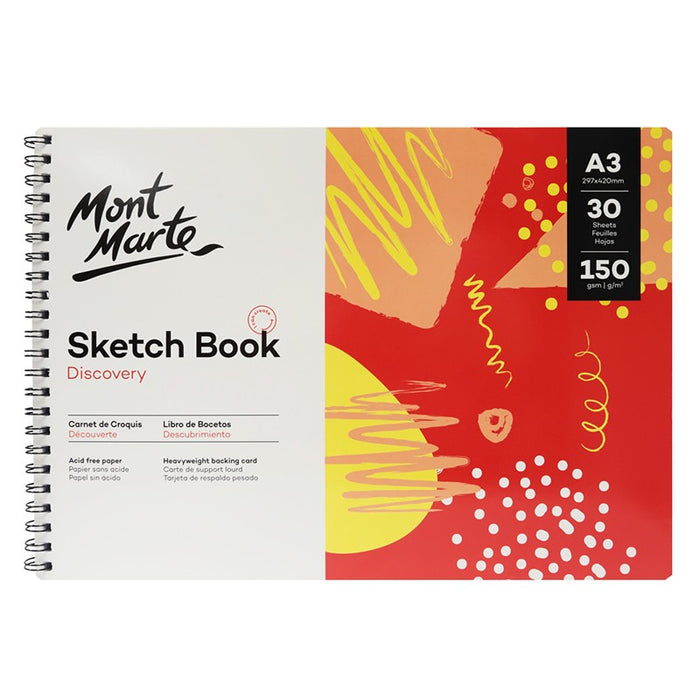 MM Discovery Sketch BOOK 150gsm A3