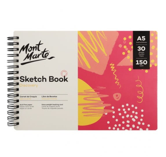 MM Discovery Sketch Book 150gsm A5