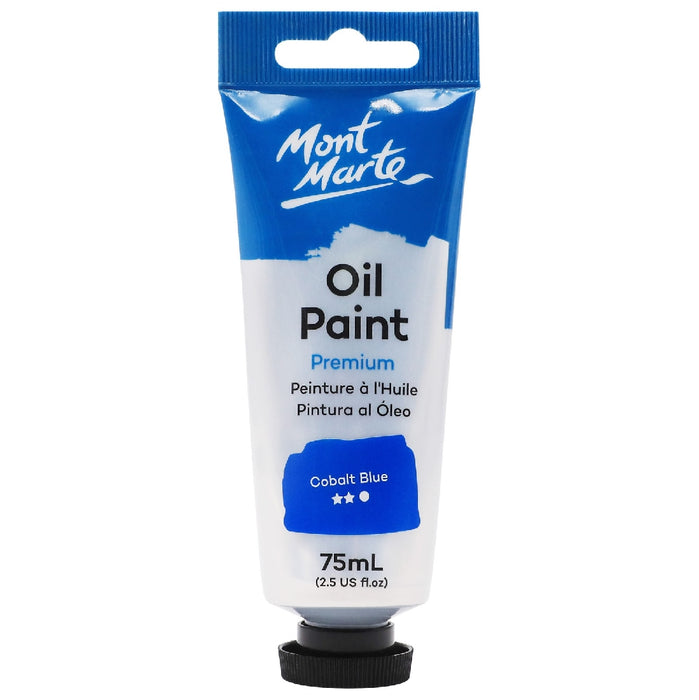 MONT MARTE PREMIUM OIL PAINT COBALT BLUE 75ML