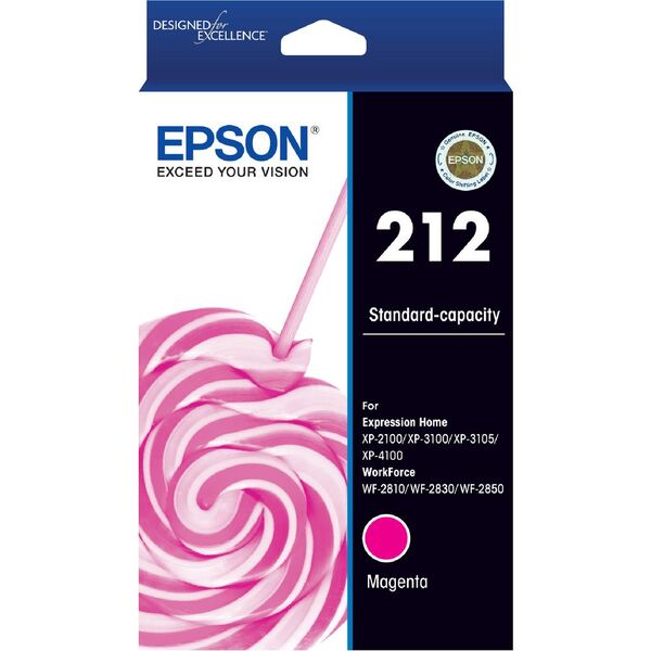 EPSON 212 INK CARTRIDGE MAGENTA