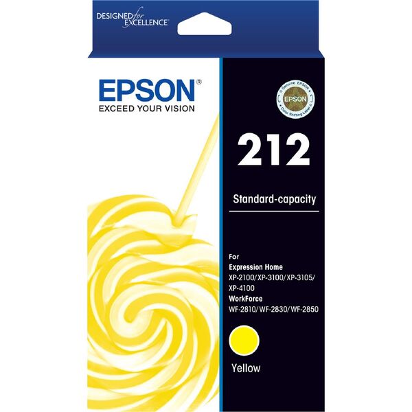 EPSON 212 INK CARTRIDGE YELLOW