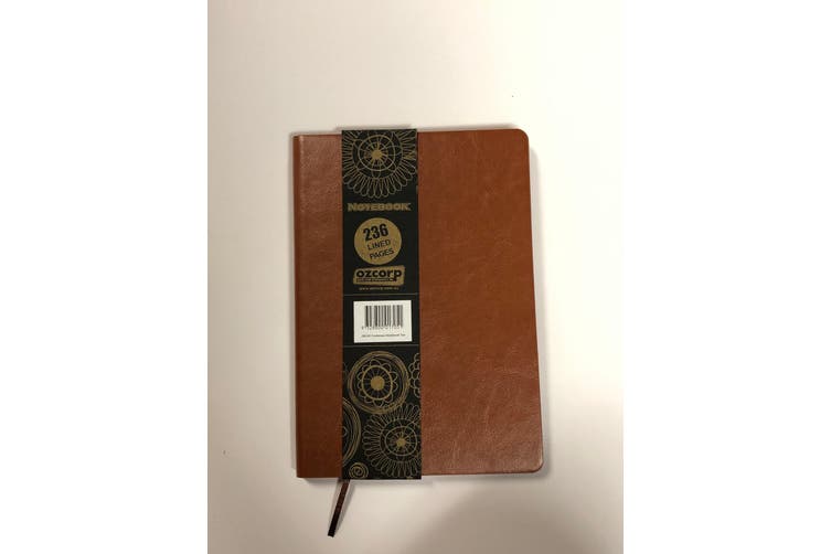 OZCORP A5 CONTEMPO NOTEBOOK TAN