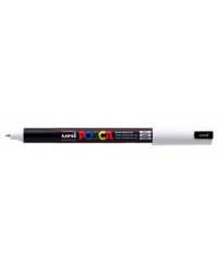 MARKER UNI POSCA PC1MRWH N/POINT 0.7MM WHITE